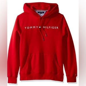 Tommy Hilfiger Red Logo Sweatshirt